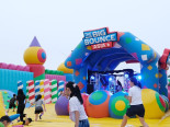 Libur Sekolah, Wahana Inflatable Terbesar Dibuka