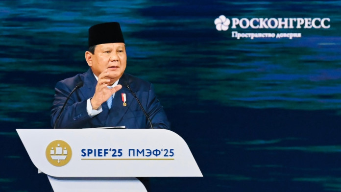 Prabowo Bicara Kelemahan Sosialisme dan Kapitalisme di Depan Putin