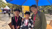 Nonton Formula E Jakarta Bareng Anak, Warga Ini Sudah Dua Kali Datang Sejak 2022