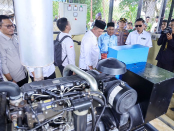 Bangun Rumah Genset, Pulau Bahan di Karimun Kini Rasakan Listrik 24 Jam