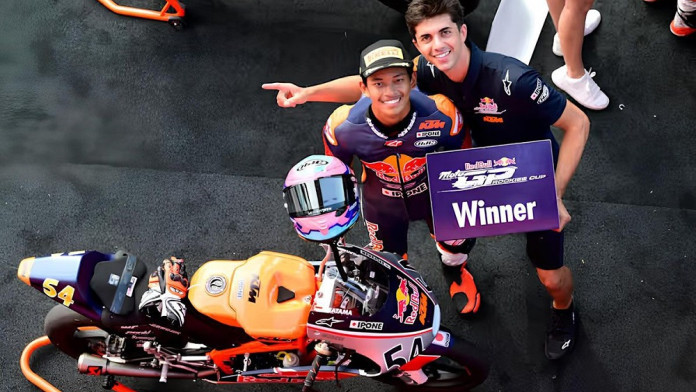 Veda Pratama Tak Menyangka Bisa Ukir Sejarah di Red Bull Rookies Cup