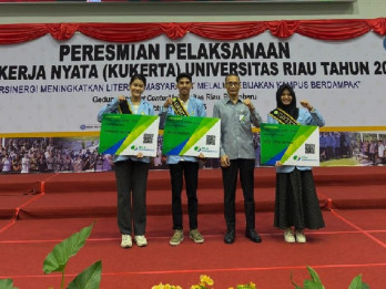 Ribuan Mahasiswa KKN UNRI Dilindungi Program Jaminan Sosial BPJS Ketenagakerjaan