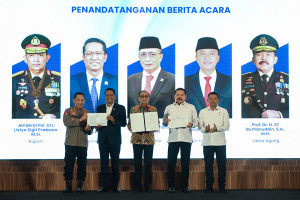 Penandatanganan Naskah DIM RUU KUHAP