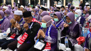 Satu Jemaah Tanazul Tiba Bersama Kloter 10 Debarkasi Palembang