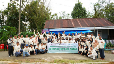 Peduli Lingkungan, Pusri Gelar Pelatihan & Aksi Bersih Desa di Pagar Alam