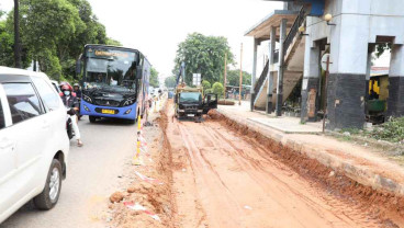 Biang Macet, BP Batam Kebut Perbaikan Jalan Letjen Soeprapto