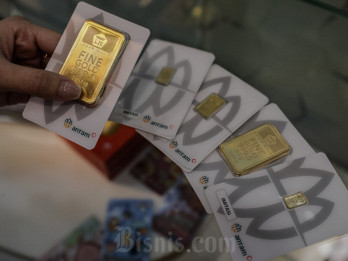 Harga Emas Antam Stagnan Hari Ini, Dibanderol Rp1,93 Juta per Gram