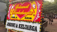 Jokowi Kirim Karangan Bunga untuk Pernikahan Anak Pramono Anung
