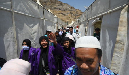 Gelombang II Pemulangan Jemaah Haji dari Bandara Madinah Dimulai