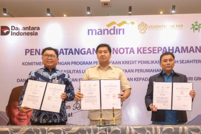 Bank Mandiri Jalin Kerja Sama Penyaluran Pembiayaan FLPP