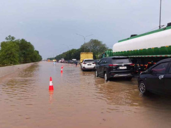 Tol Jakarta-Tangerang Banjir, Jasa Marga Imbau Kendaraan Golongan 1 Keluar Karawaci
