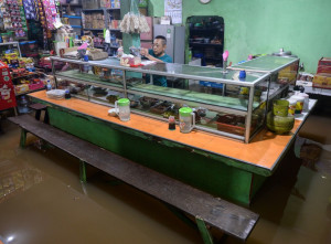 Banjir Akibat Luapan Kali Sabi di Tangerang