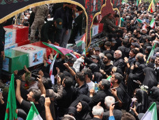 Iran Gelar Upacara Pemakaman Petinggi Militer dan Ilmuwan Korban Serangan Israel
