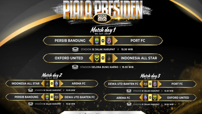 Cara Beli dan Harga Tiket Piala Presiden 2025