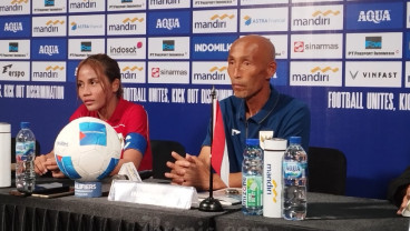 Usai Laga Indonesia vs Kirgistan, Pelatih Timnas Putri Evaluasi Operan dan Kontrol Bola