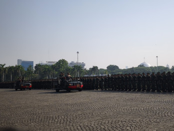 Ada HUT HUT ke-79 Polri, Kantor di Sekitar Monas Diimbau WFH