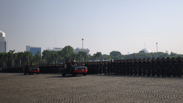 Ada HUT HUT ke-79 Polri, Kantor di Sekitar Monas Diimbau WFH