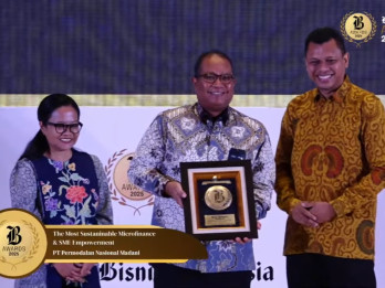 PNM Terima Special Award The Most Sustainable Microfinance & SME Empowerment BIA 2025