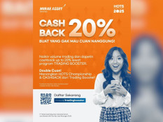 Mirae Asset Bagi-bagi Cashback Reksa Dana dari Trading Booster Saham