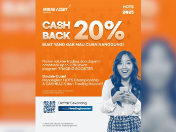 Mirae Asset Bagi-bagi Cashback Reksa Dana dari Trading Booster Saham