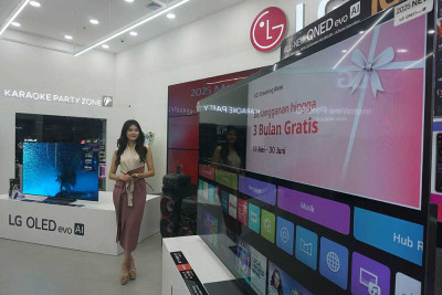 LG Kenalkan Koleksi Terbaru Media Hiburan Dalam Ruang