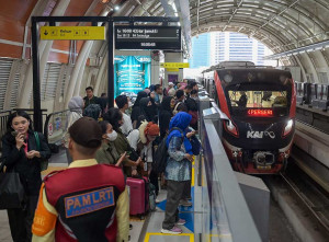 PT Kereta Api Indonesia (Persero) Tambah Jumlah Perjalanan LRT Jabodebek