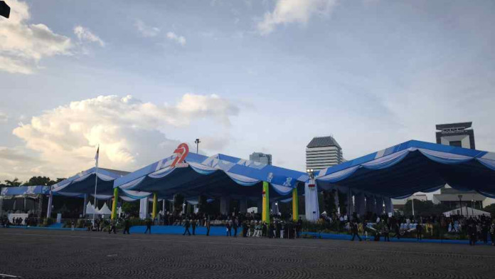 5.888 Personel Polri Kawal Acara HUT ke-79 Bhayangkara di Monas