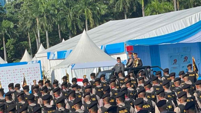 Prabowo Apresiasi Prestasi Polri: Saya Lihat Polisi Sungguh Turun di Tengah Rakyat