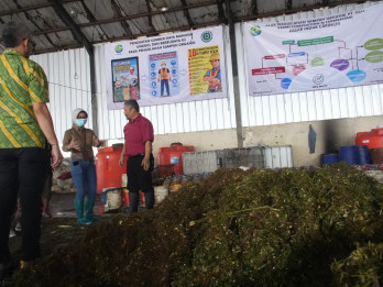 Disperindag Jabar Rutin Pantau Pengelolaan Sampah di Pasar Induk