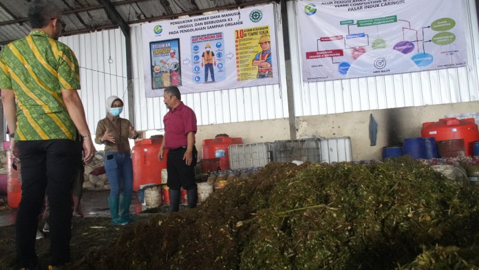 Disperindag Jabar Rutin Pantau Pengelolaan Sampah di Pasar Induk