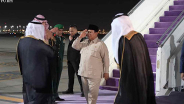Prabowo Tiba di Arab Saudi, Bakal Bahas Evaluasi Haji dan Isu Geopolitik