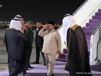 Prabowo Tiba di Arab Saudi, Bakal Bahas Evaluasi Haji dan Isu Geopolitik