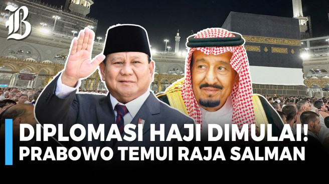 Prabowo Bertemu Raja Salman, Bawa Evaluasi Haji dan Usulan Kampung Haji