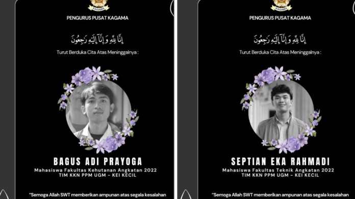 Upaya UGM setelah 2 Mahasiswa Peserta KKN-PPM Meninggal Dunia