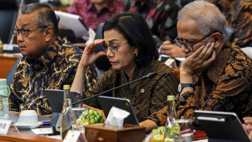 Menkeu Sri Mulyani Hadiri Raker Dengan Banggar DPR