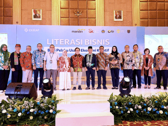 Dorong Ekonomi Inklusif, Bank Mandiri Dukung 70 Usahawan Kreatif Depok