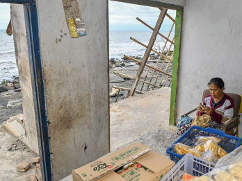 Sejumlah Rumah Warga di Jembrana Bali Rusak Akibat Abrasi