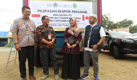 Pemberdayaan Desa Devisa Bawa Gula Semut Banyumas ke Kanada