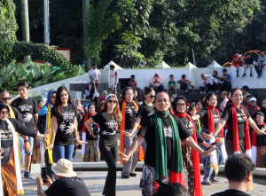 Menari Bersama Tarian Lengger di Depok