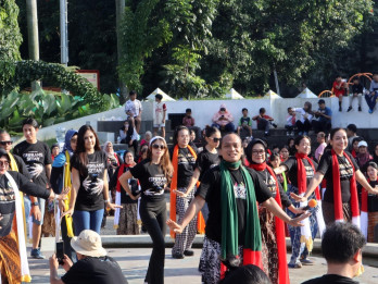 Menari Bersama Tarian Lengger di Depok