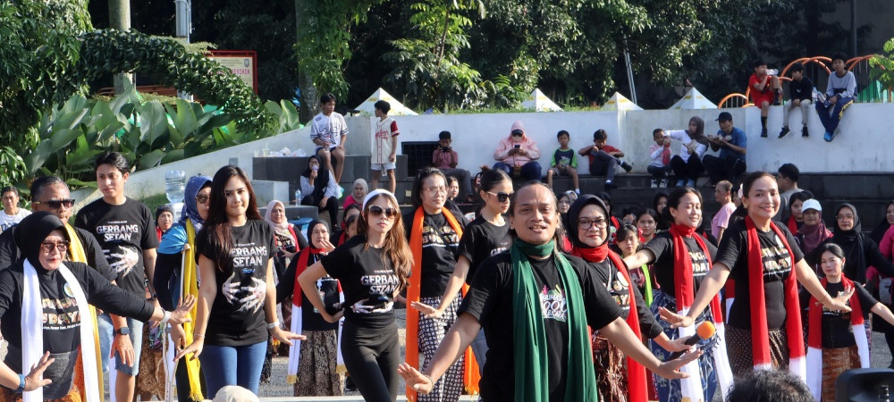 Menari Bersama Tarian Lengger di Depok