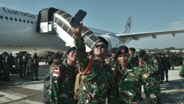 Pemberangkatan Kontingen Indonesia ke Prancis