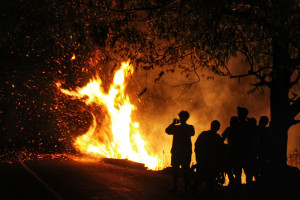 Karhutla di Desa Tongging