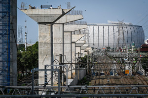 Progres Pembangunan Tol Harbour Road II di Jakarta