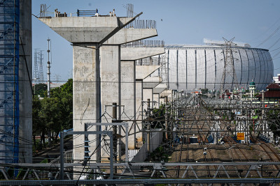 Progres Pembangunan Tol Harbour Road II di Jakarta