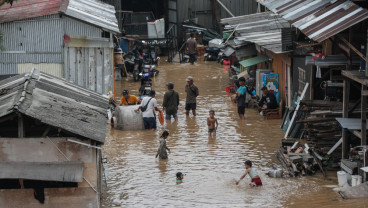 Hujan Deras dan Rob, BPBD Catat 67 RT Jakarta Tergenang Banjir