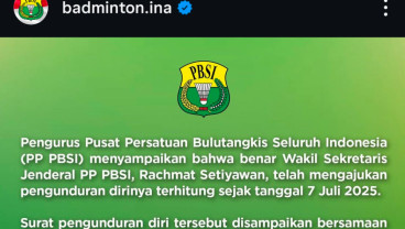 Wasekjen PBSI Rachmat Setiyawan Mundur, Ada Dugaan Pelanggaran Etika