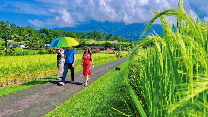 Festival Desa Wisata Jatiluwih Targetkan 4.000 Kunjungan Wisatawan per Hari