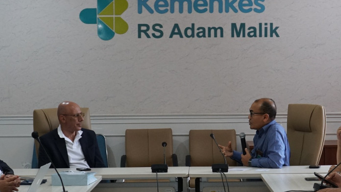 Perusahaan Kesehatan Arab Saudi Bertandang ke RS Adam Malik, Bahas Penyiapan Nakes