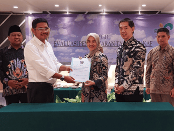 BCA Syariah Ditunjuk Sebagai Lembaga Keuangan Syariah Penerima Wakaf Uang